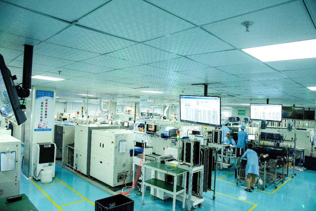 漢印產(chǎn)品生產(chǎn)線