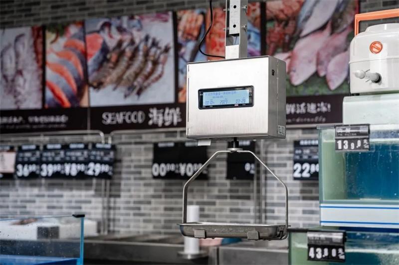 吊掛條碼標簽秤